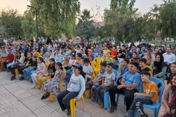 تماشاخانه سیار کانون پرورش فکری کودکان و نوجوانان راهی سرپل ذهاب شد