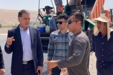 روکش آسفالت ۱۰ کیلومتر از جاده کمربندی سرپل‌ذهاب به سمت قصر شیرین بااعتبار ۵۰ میلیارد تومان