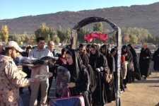 اعزام ۲۲۰دانش‌آموز دختر سرپلذهابی به اردوی راهیان نور غرب کشور