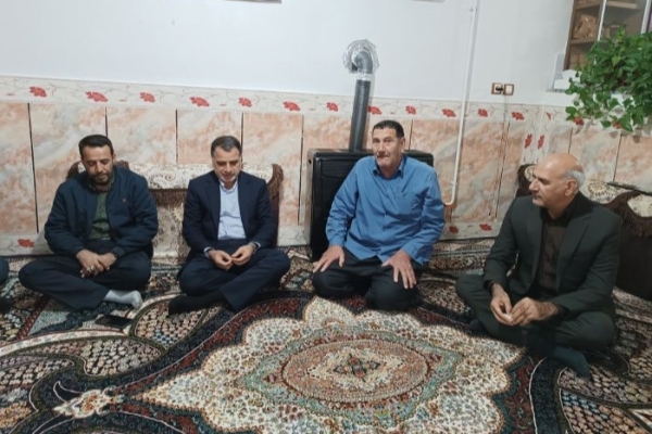 دیدار مسئولین سرپل‌ذهاب با خانواده وابستگان سپاه شهرستان