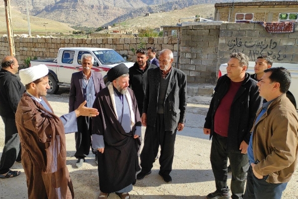 ادامه روند پیگیری و بازدید امام جمعه سرپلذهاب برای بازسازی و احیای مساجد روستایی شهرستان