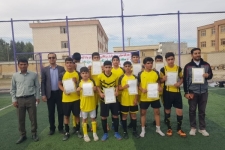 مسابقات فوتسال دانش آموزی مقطع متوسطه اول به ایستگاه آخررسید.