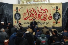 مراسم عزاداری شهادت حضرت زهرا (س) در سرپل ذهاب برگزار شد