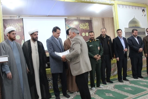 تجلیل از برگزیدگان سیزدهمین جشنواره مالک اشتر در شهرستان سرپل ذهاب