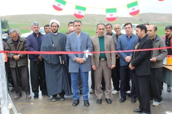 افتتاح بهسازی وروکش‌آسفالت راه روستایی با اعتبار۴میلیاردتومان درسرپل‌ذهاب