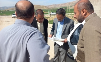 بازدید بخشدار دشت‌ذهاب شهرستان سرپل‌ذهاب از روستاهای‌مرزی و تعیین مصوبات‌اجرایی
