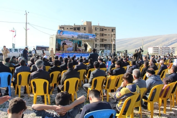 یادواره‌شهدای ۱۶اسفندبخش قلعه‌شاهین در سرپل‌ذهاب برگزار شد