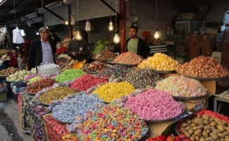 حال و هوای بازار سرپل‌ذهاب در آستانه عیدنوروز