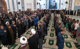 مراسم سینه‌زنی و عزاداری سال‌روز شهادت حضرت علی(ع) در سرپل‌ذهاب
