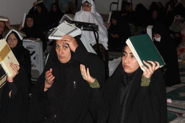 آیین احیای لیالی قدر در سرپلذهاب