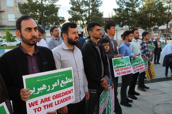 قدردانی مردم سرپل ذهاب از دلاورمردی‌های سپاه پاسداران
