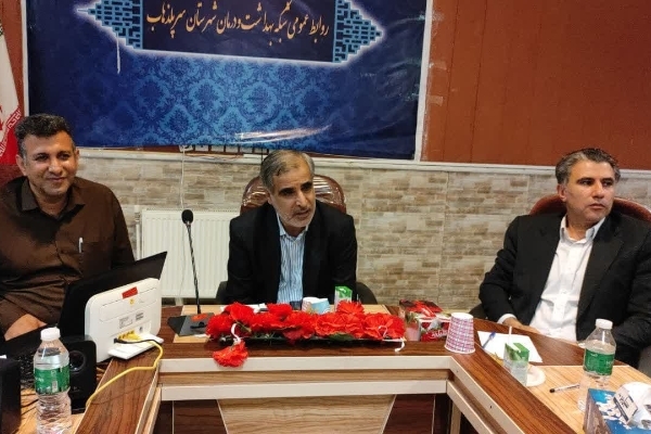 بازدید هیئت رئیسه دانشگاه علوم پزشکی استان کرمانشاه از بیمارستان شهدای شهرستان