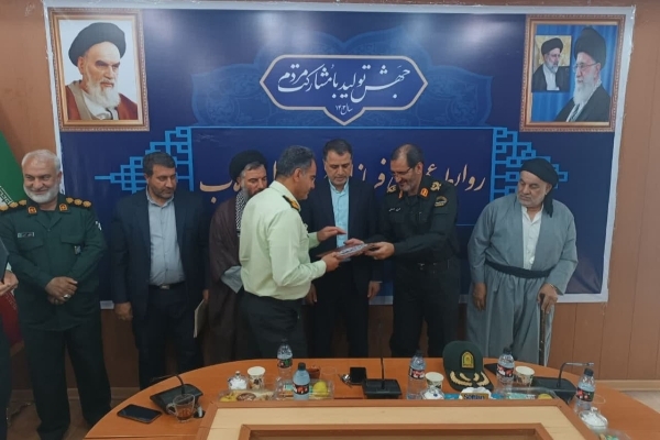 فرماندهی انتظامی شهرستان معرفی شد