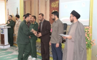 آیین گرامیداشت هفته عقیدتی‌سیاسی سپاه در سپاه ناحیه سرپل‌ذهاب برگزار شد