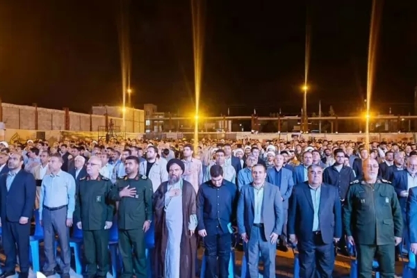 مراسم گرامیداشت شهدای عملیات بازی‌دراز