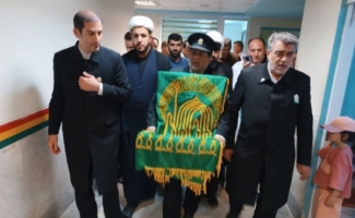 دیدار خدام رضوی با بیماران بستری بیمارستان شهدای شهرستان