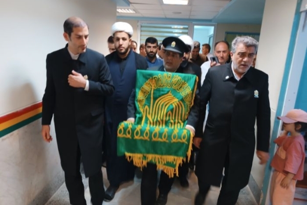 دیدار خدام رضوی با بیماران بستری بیمارستان شهدای شهرستان