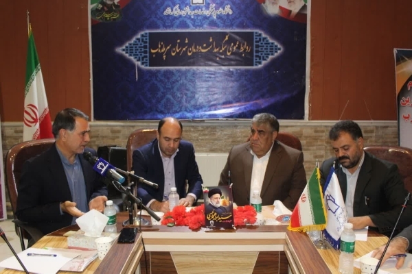 برگزاری جلسه بررسی مشکلات حوزه بهداشت و درمان شهرستان‌های غربی استان کرمانشاه