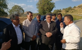بازدید میدانی مسئولین از وضعیت راه‌های مواصلاتی شهرستان