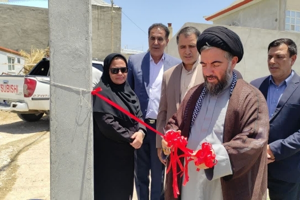 بهره برداری از سه طرح عمرانی با اعتباری بیش از ۱۳میلیارد ریال در سرپل‌ذهاب