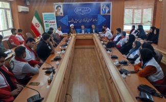 برگزاری نشست بصیرتی نجاتگران جمعیت هلال احمر شهرستان با موضوع انتخابات