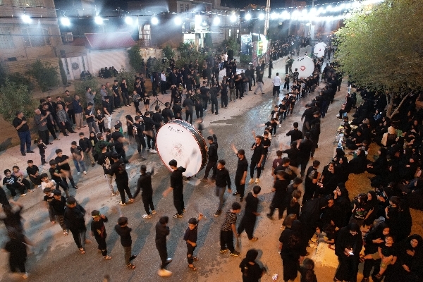 برگزاری سومین شب عزاداری ایام محرم در سرپل ذهاب