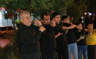 مراسم عزاداری شب چهارم محرم در سرپلذهاب