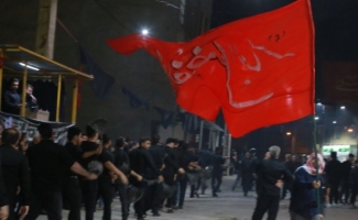 مراسم عزاداری شب هفتم  محرم در سرپلذهاب