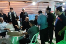 خدمات رسانی موکب های شهرستان  به زائران اربعین در سرپل‌ذهاب