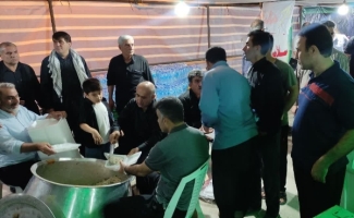 خدمات رسانی موکب های شهرستان  به زائران اربعین در سرپل‌ذهاب
