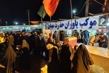 خدمات رسانی یاوران و دلدادگان سرور و سالار شهیدان در مواکب شهرستان سرپل‌ذهاب