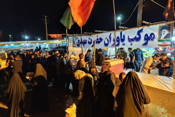 خدمات رسانی یاوران و دلدادگان سرور و سالار شهیدان در مواکب شهرستان سرپل‌ذهاب