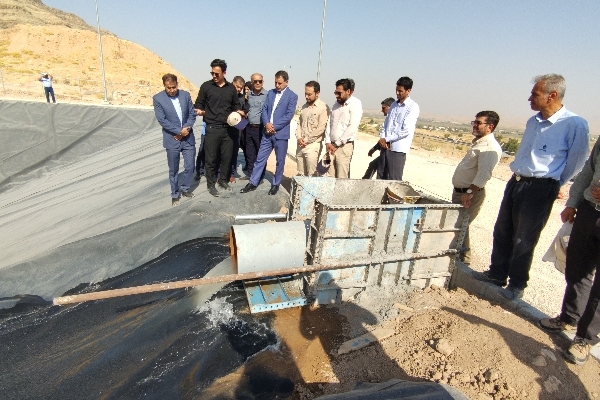 تست و آبگیری ۲ ايستگاه پمپاژ آب طرح سامانه گرمسیری در شهرستان سرپل ذهاب