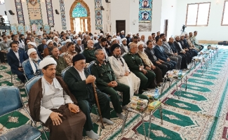 برگزاری همایش گرامیداشت هفته وحدت در شهرستان سرپل ذهاب