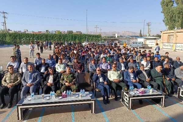 نواخته شدن زنگ مهر ، ایثار و مقاومت در مدارس شهرستان