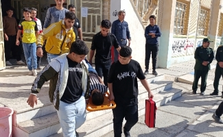 برگزاری مانور زلزله بمناسبت هفته پدافند غیرعامل در سرپل ذهاب