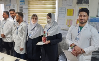تجلیل فرماندار از پرستاران بیمارستان شهدای شهرستان