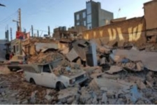 برگزاری مراسم گرامیداشت یاد و خاطره جانباختگان زلزله ۷ و ۳ دهم ریشتری در سرپل‌ذهاب