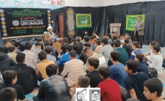 مراسم عزاداری ایام شهادت حضرت زهرا(س) توسط هیأت مذهبی دانش آموزی انصار المهدی(عج)برگزار شد.