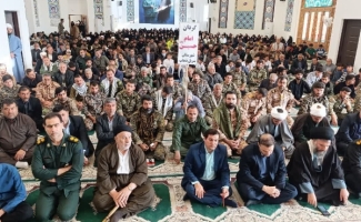 رزمایش اقتدار بسیجیان سرپل‌ذهاب ، تجدید بیعت و میثاق با ولایت بمناسبت هفته بسیج