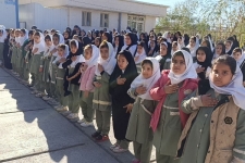 برگزاری مراسم عزاداری فاطمیه در دبستان ۱۷ شهریور