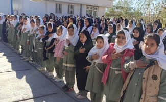 برگزاری مراسم عزاداری فاطمیه در دبستان ۱۷ شهریور