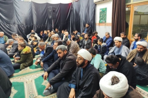 مراسم عزاداری شهادت حضرت فاطمه (س) در سرپل ذهاب