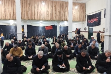 سوگواری عزای شهادت حضرت زهرا(س) در مسجد حضرت ابوالفضل(ع) برگزار شد