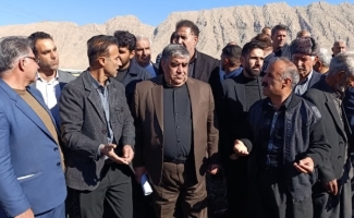 بازدید و بررسی مشکلات سامانه گرمسیری بخش قلعه شاهین و دهستان بشیوه و پاطاق