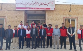 دیدار فرماندار با اعضای فعال و همیشه در صحنه جمعیت هلال احمر شهرستان سرپل‌ذهاب