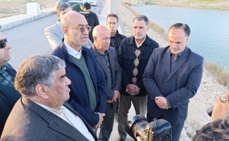 بازدید استاندار کرمانشاه از طرح سامانه گرمسیری در شهرستان