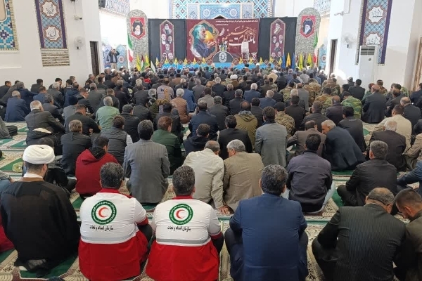 آیین بزرگداشت شهادت سردار سلیمانی در سرپل‌ذهاب برگزار شد
