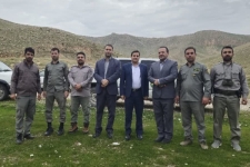 بازدید رئیس  دادگستری و دادستان دادسرای عمومی و انقلاب شهرستان سرپل‌ذهاب از پاسگاه محیطبانی قراویز و پناهگاه حیات وحش قراویز