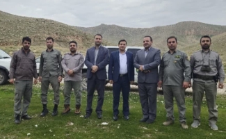 بازدید رئیس  دادگستری و دادستان دادسرای عمومی و انقلاب شهرستان سرپل‌ذهاب از پاسگاه محیطبانی قراویز و پناهگاه حیات وحش قراویز